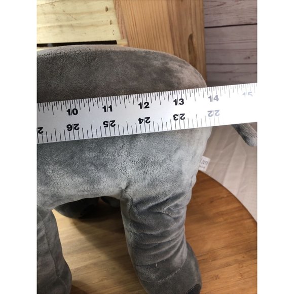GRIFIL ZERO Big Elephant Stuffed Animal Plush Toy 14"X 13" Long Sit or stand - Picture 8 of 9